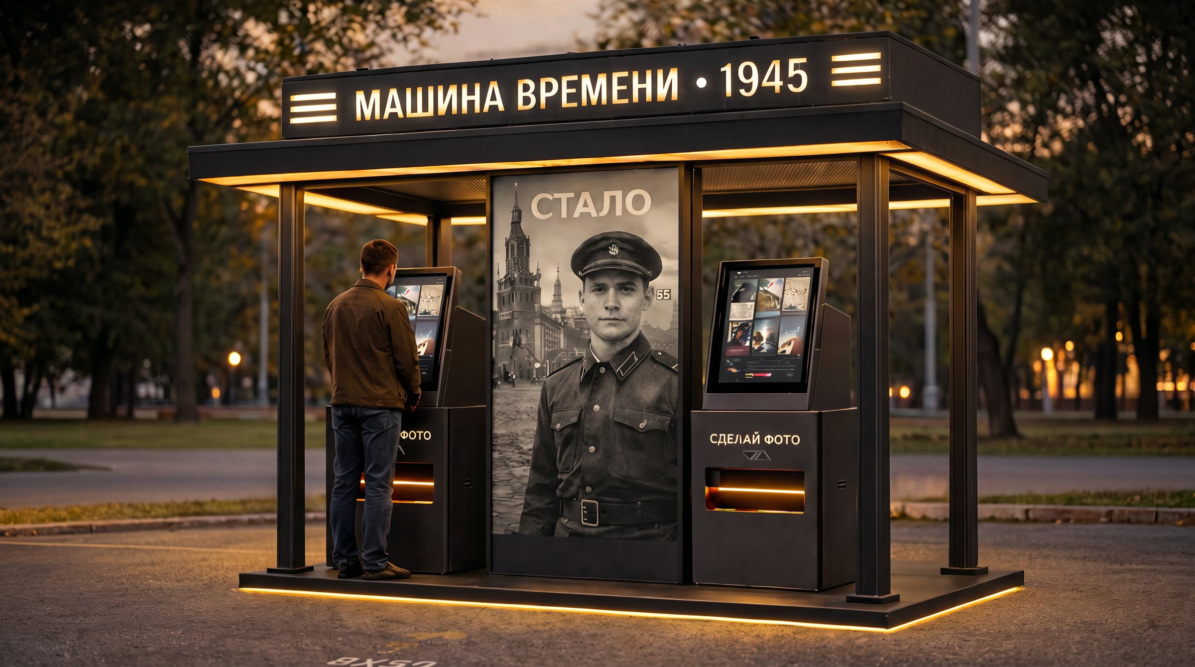 Интерактивная ИИ-фотоинсталляция